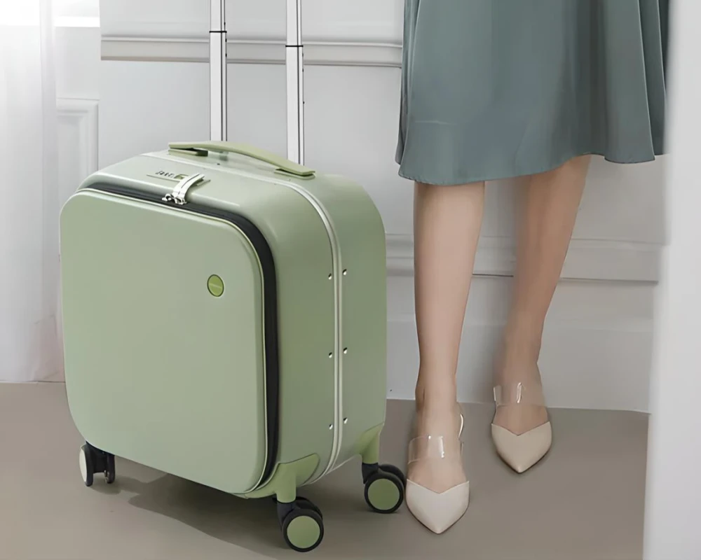 cute hard suitcases