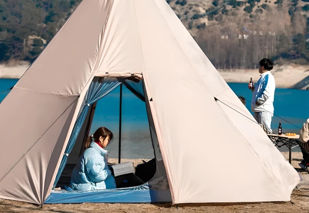 glamping teepee tent