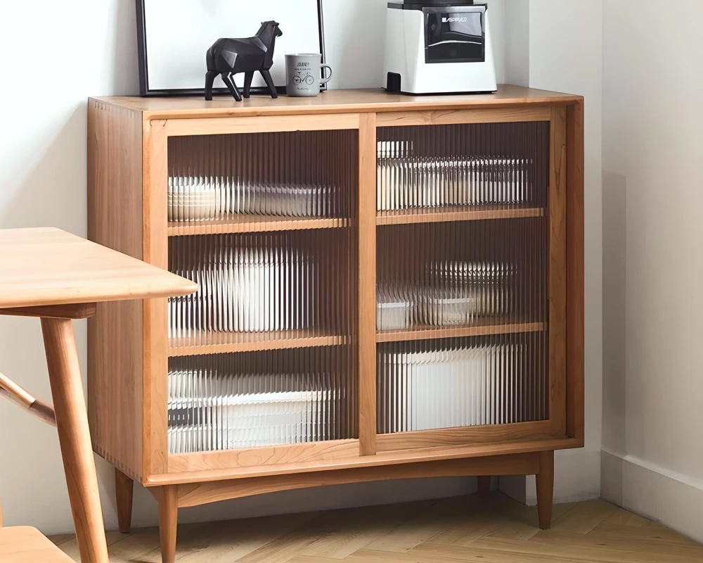 wood sideboard buffet cabinet