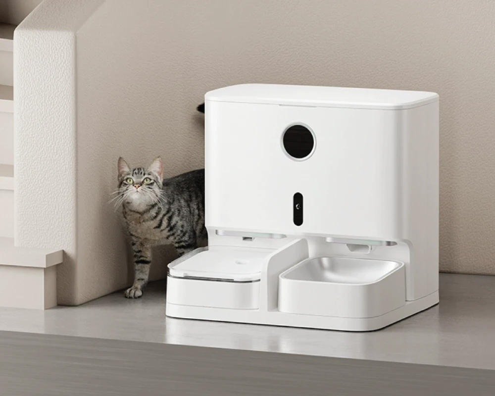 dog automatic pet feeder