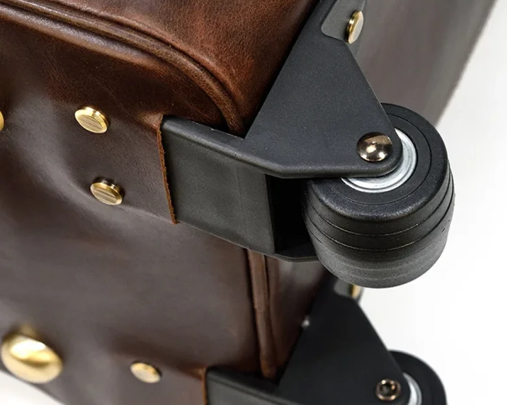 soft luggage with wheels
