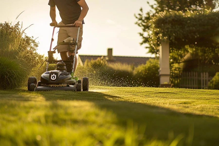 top self propelled lawn mower